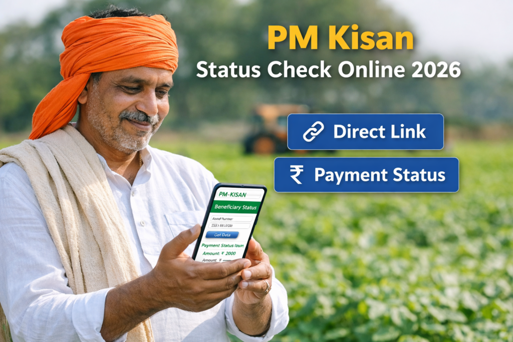PM Kisan Status Check Online 2026