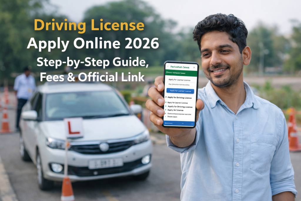 Driving License Apply Online 2026