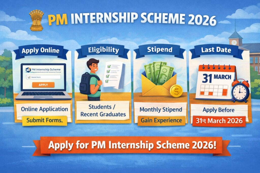PM Internship Scheme 2026