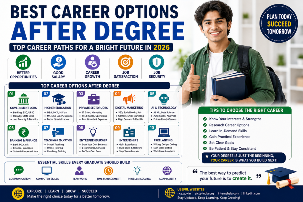 Best Career Options After Degree 2026