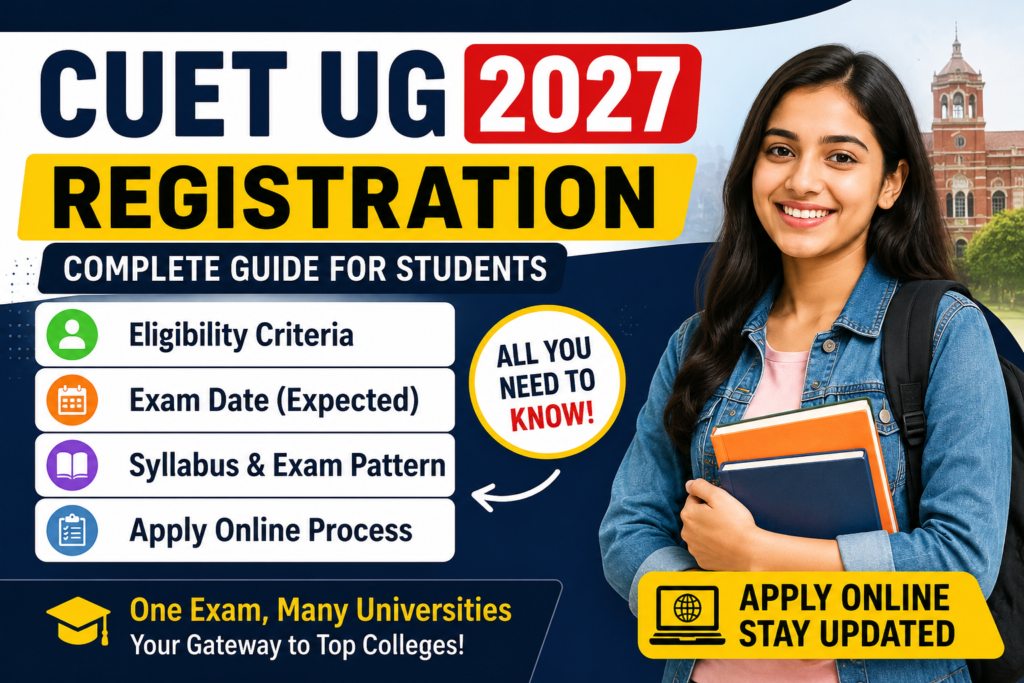 CUET UG 2027 Registration 