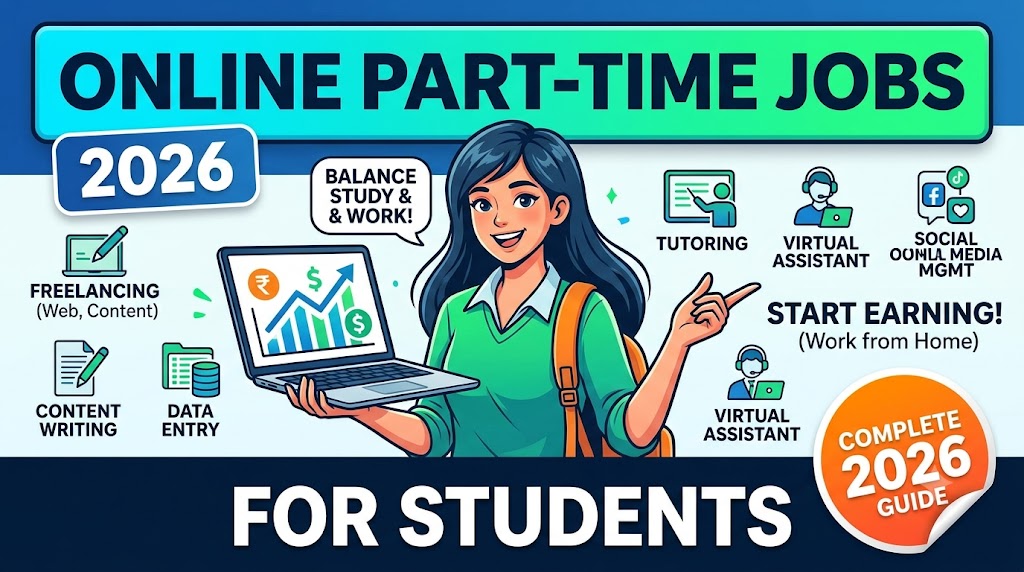 Online Part-Time Jobs for Students in 2026 