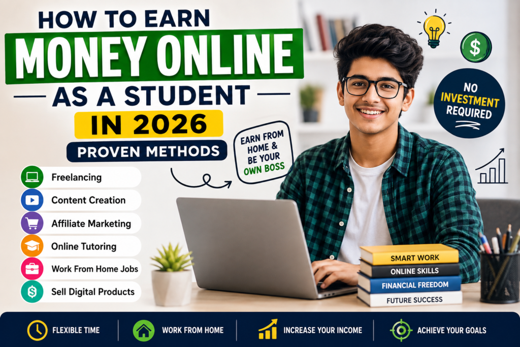 How to Earn Money Online as a Student in 2026 