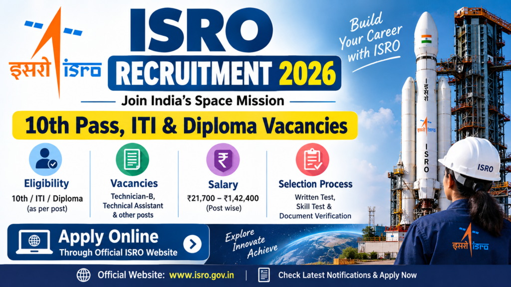 ISRO Recruitment 2026